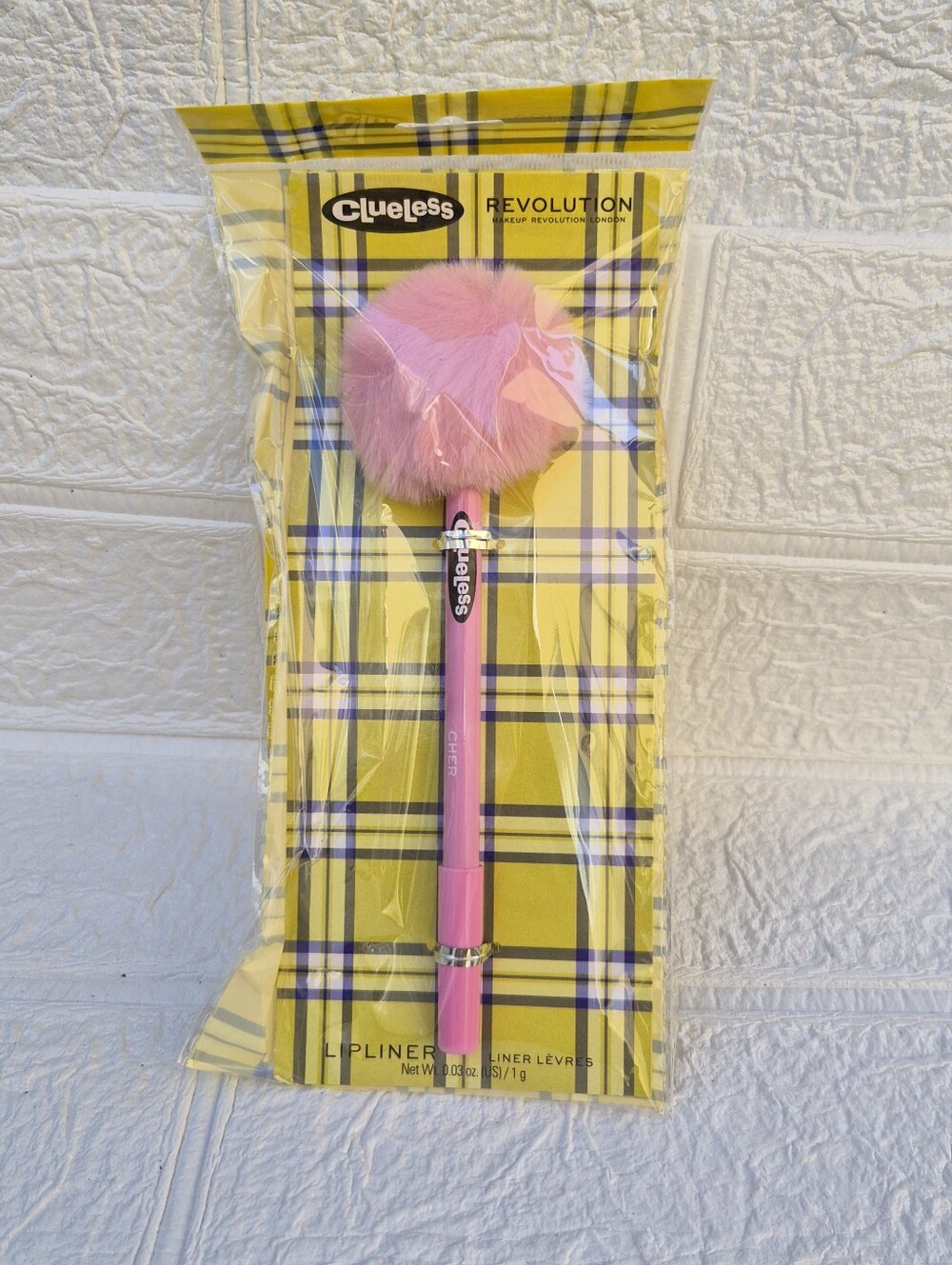 Revolution Makeup Clueless Cher Lip Liner Pink Limited Edition nip Rare